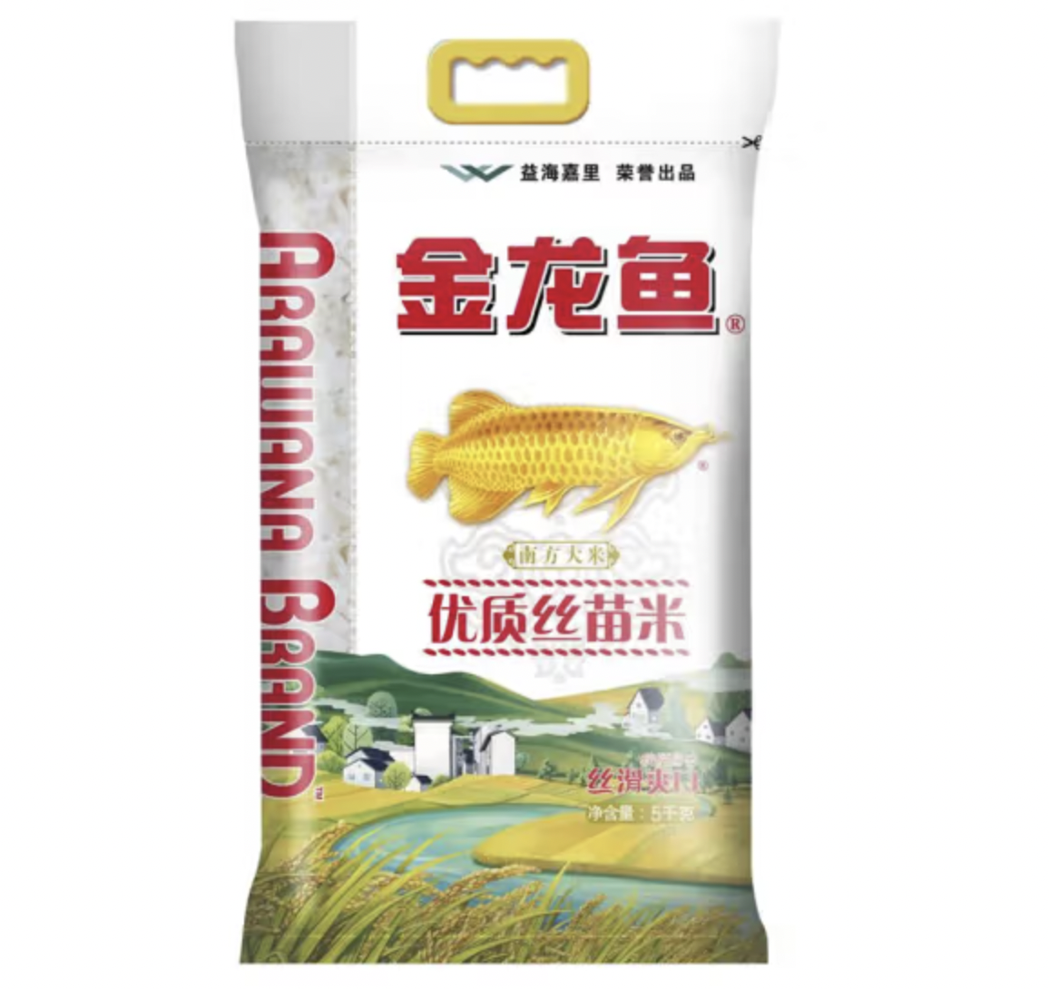 金龙鱼优质丝苗米5KG