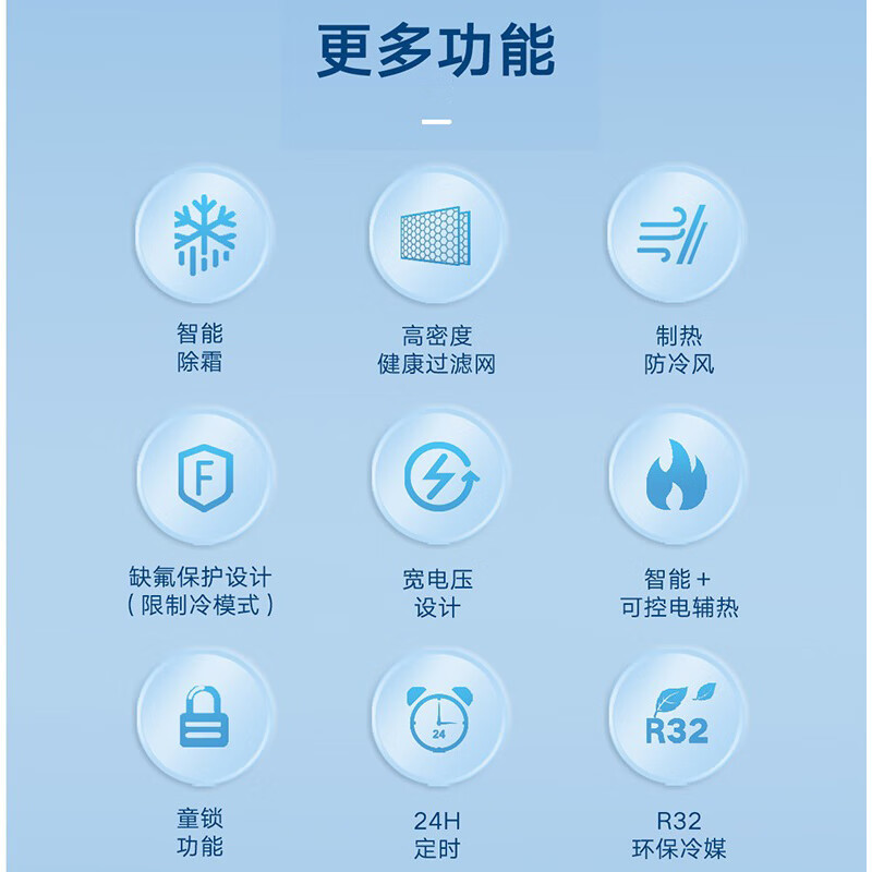 格力 凉之源2匹变频冷暖壁挂式空调KFR-50GW/(50557)FNhAa-B3 (单位:台)