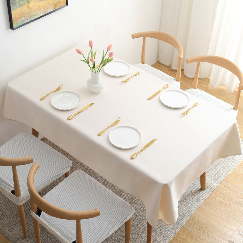 pu加厚防水防油餐厅桌布颜色随机发货120170cm