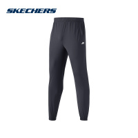 Skechers斯凯奇男款速干防晒长裤舒适健身运动裤 P223M069/026R