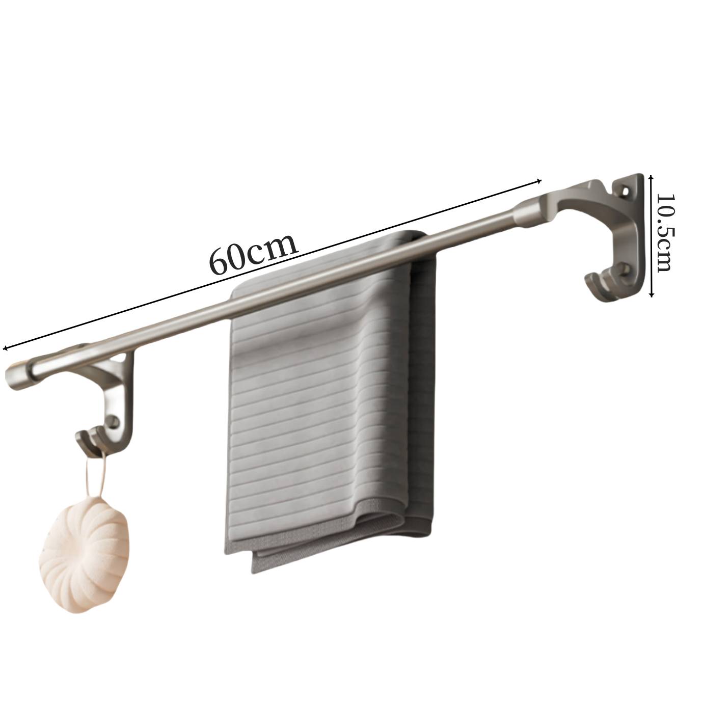 豫龙都毛巾架60cm个高清大图