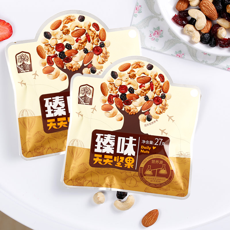 臻味天天坚果混合果粒礼盒(A版)540g