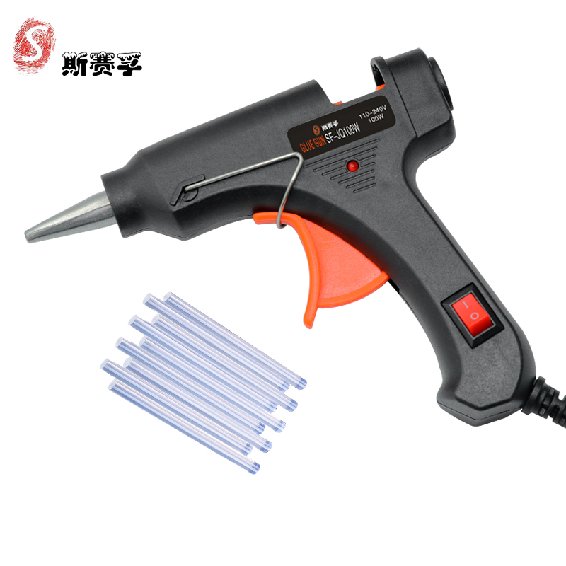 斯赛孚SF-JQ100W热熔胶枪胶水枪(含11mm*190mm胶棒10根)5套起订