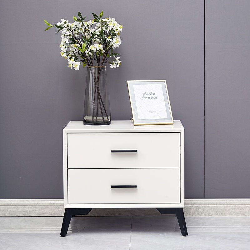 工匠时光北欧床头柜床边收纳储物柜北欧现代简约置物柜卧室百搭二斗柜
