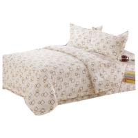 美眠康方格纯棉套件1.2米床