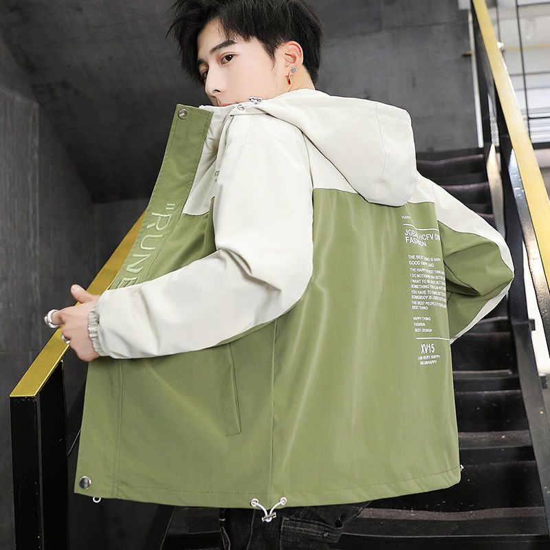 冬季棉衣男中长款连帽棉服加绒加厚保暖棉袄外套韩版厚薄外套男装莎丞