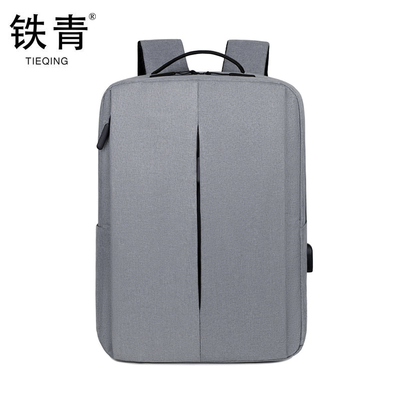 铁青实用功能电脑包J51 个高清大图