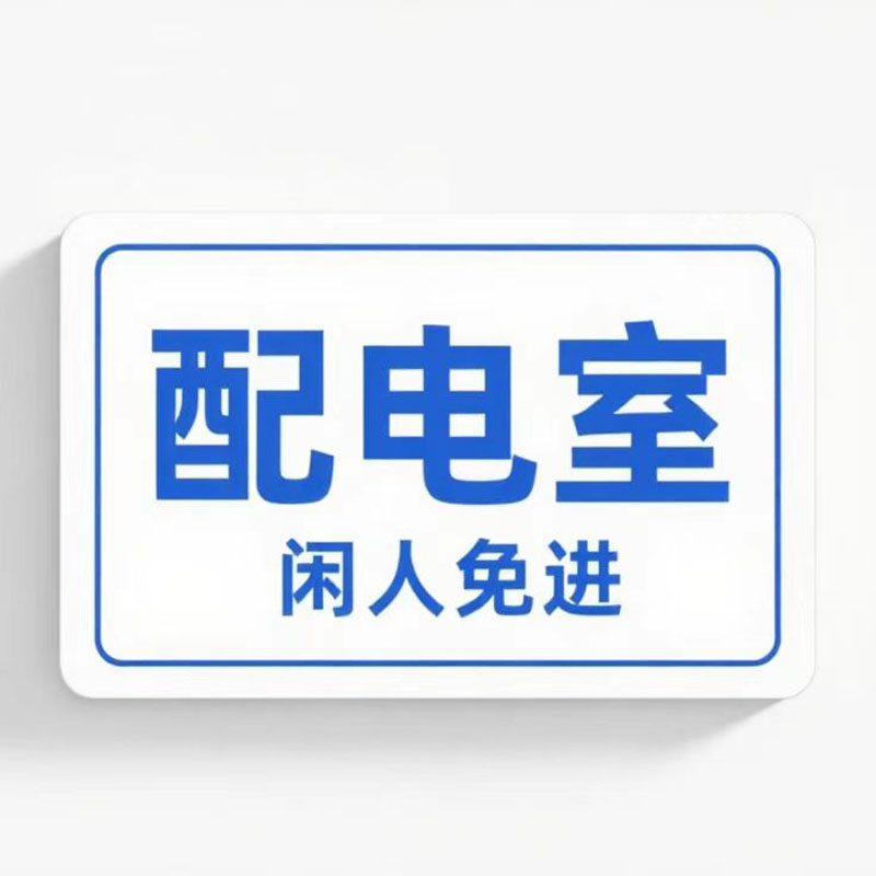 豫众诺 提示牌 220*60mm 个