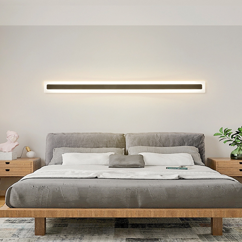 古达过道灯现代简约阳台走廊创意长条led吸顶灯门厅玄关感应灯具