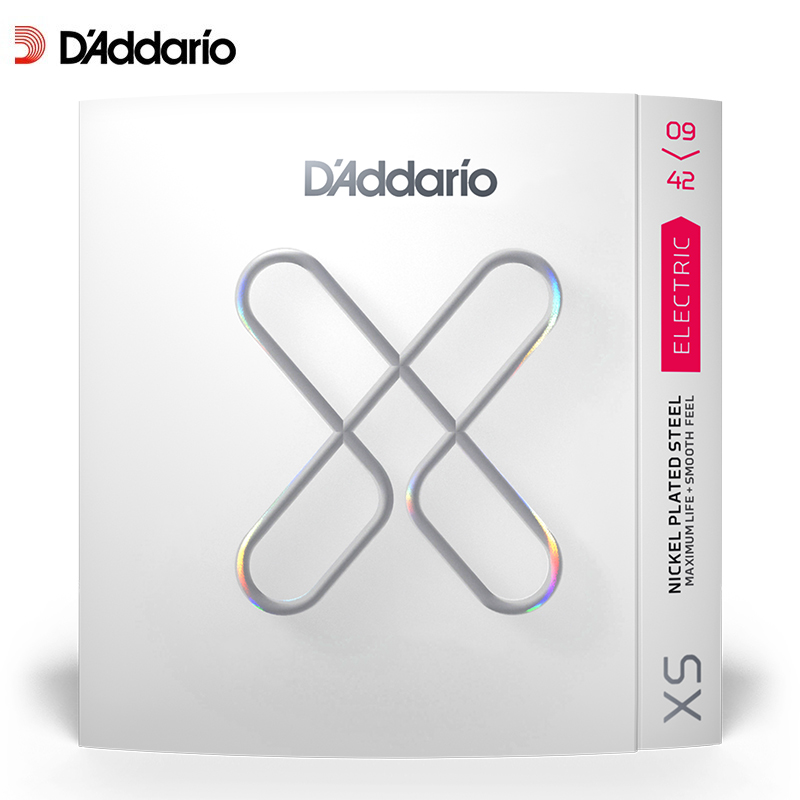 达达里奥（D'Addario） XSE0942美国进口电吉他琴弦 防锈镀膜高碳钢弦 极细09-42 XSE0942