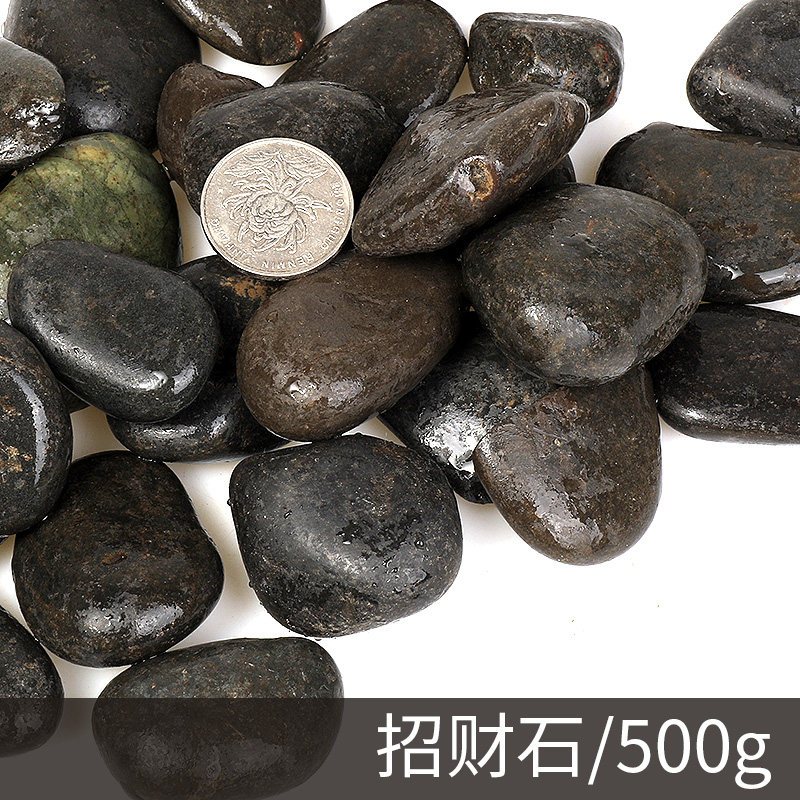 玻璃砂鱼缸装饰造景蓝色玻璃珠水族箱饰品白沙彩色鱼缸造景石底砂
