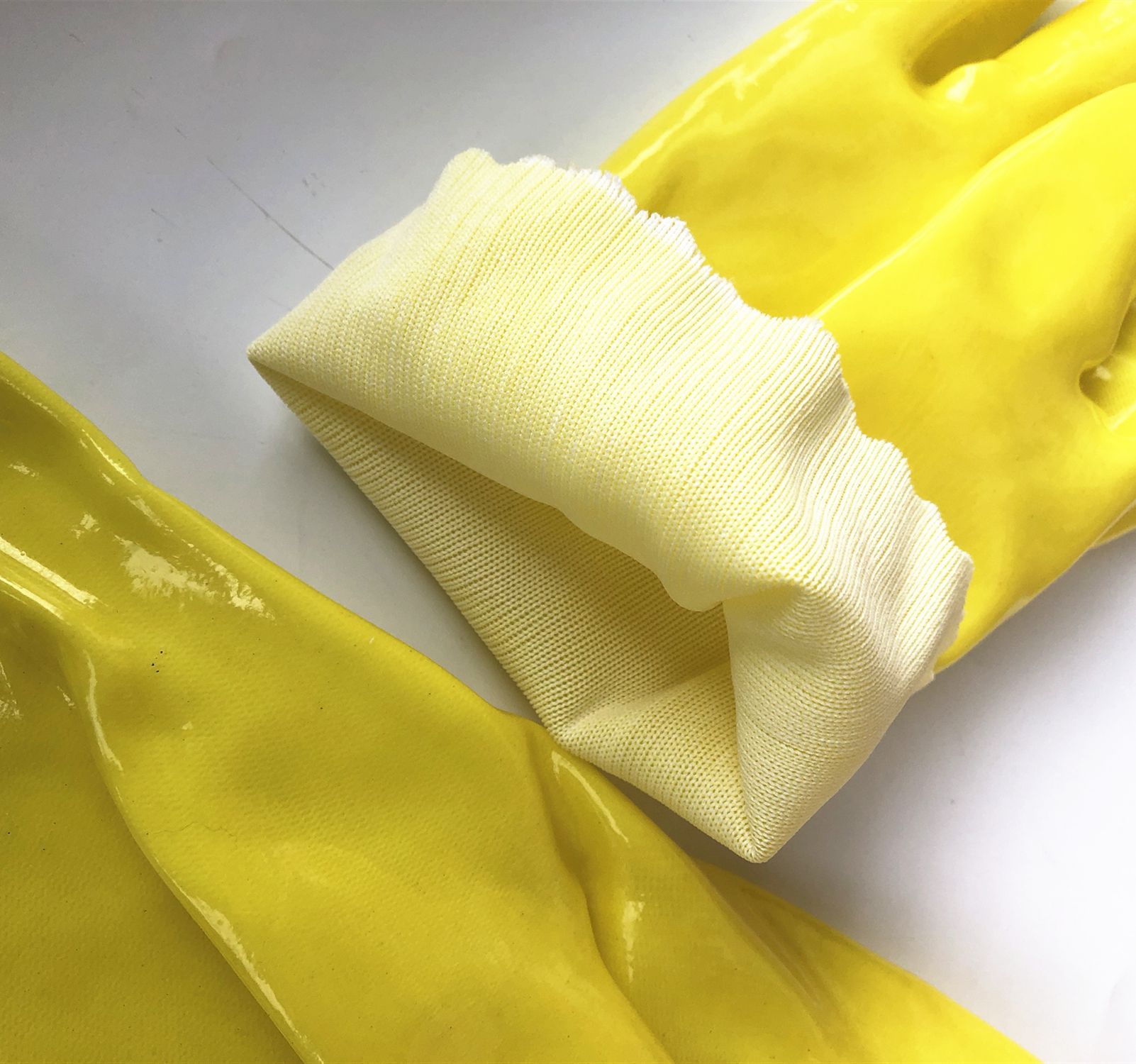 谐晟 浸塑手套劳保耐酸碱手套 中款 1双(两双起发)高清大图