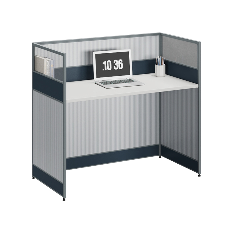 臻远ZYGW-024职员桌办公桌屏风工作卡位 直排单人位