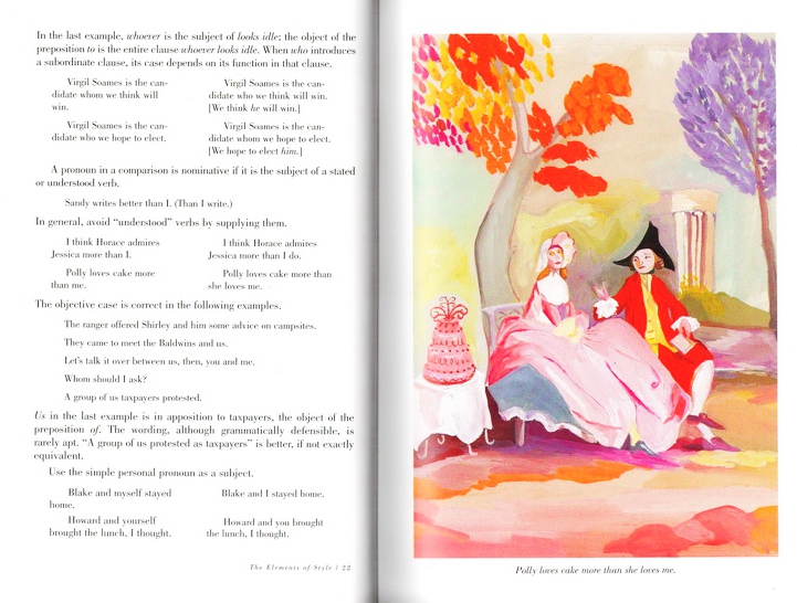 [正版]中商原版风格的要素 英文原版 The Elements of Style Illustrated 文体指南精装高清大图