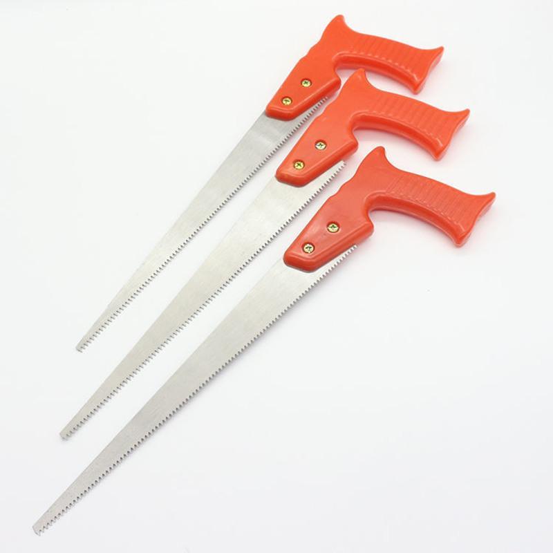 锯子手拉家用果树园林手工锯子锯树万能砍树木工手锯手工锯折叠锯红色