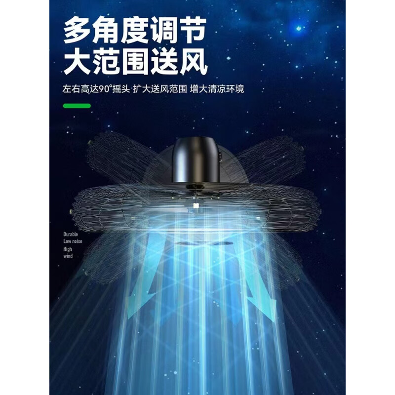 钻石牌FS-50 大风力工业壁扇(铜线电机红铝叶)高清大图
