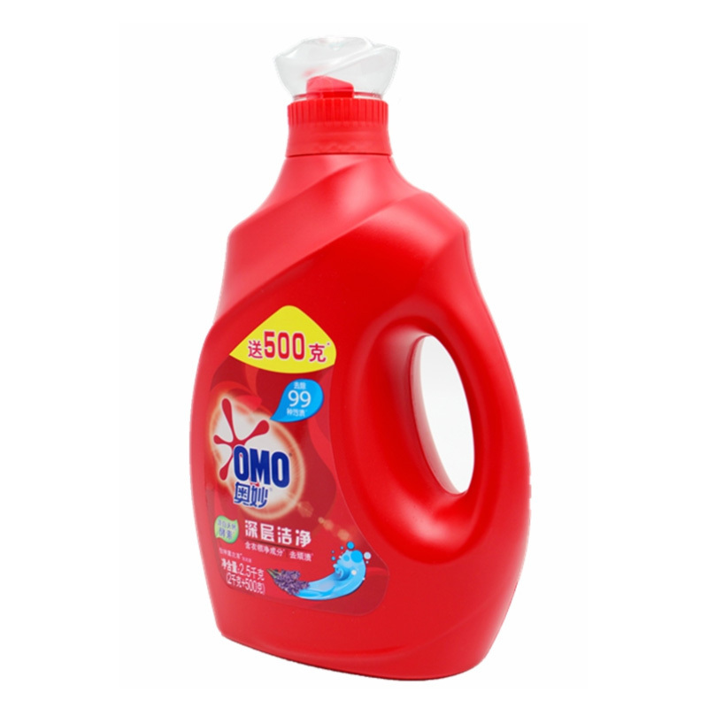 奥妙（OMO）深层洁净薰衣酵素洗衣液2KG+500G源自天然酵素(XF)