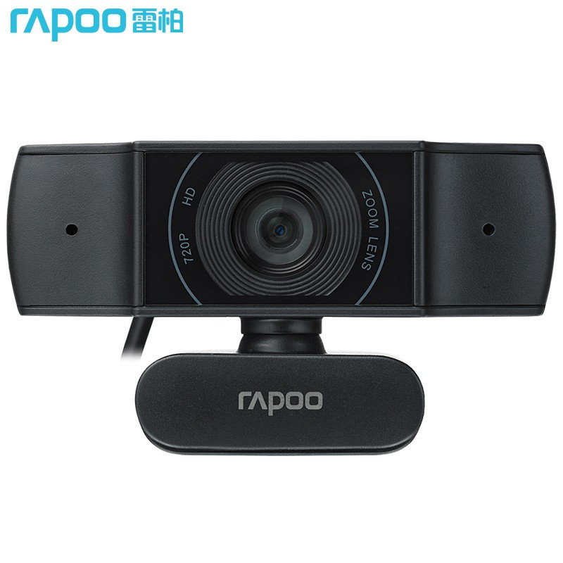 雷柏(Rapoo) C200 高清网络摄像头 电脑720P自动对焦