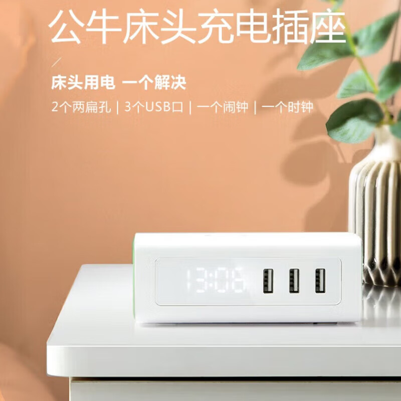 BULL公牛TQU152充电坞插座(单位:件)高清大图