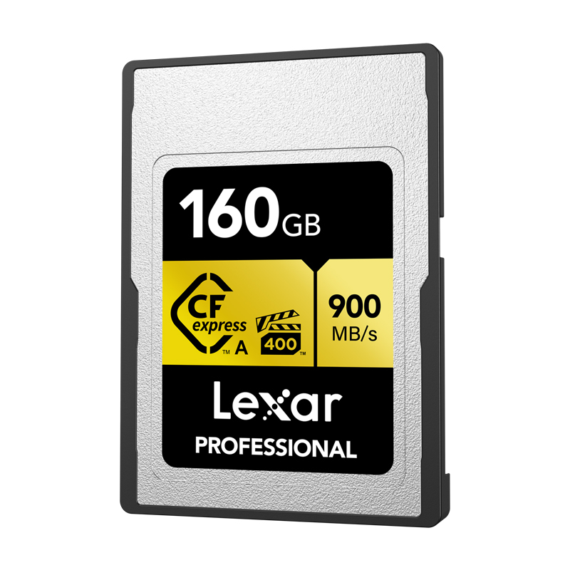 雷克沙(Lexar)160GB Cfexpress Type A存储卡 VPG 400视频等级 8K超清录制 读900M