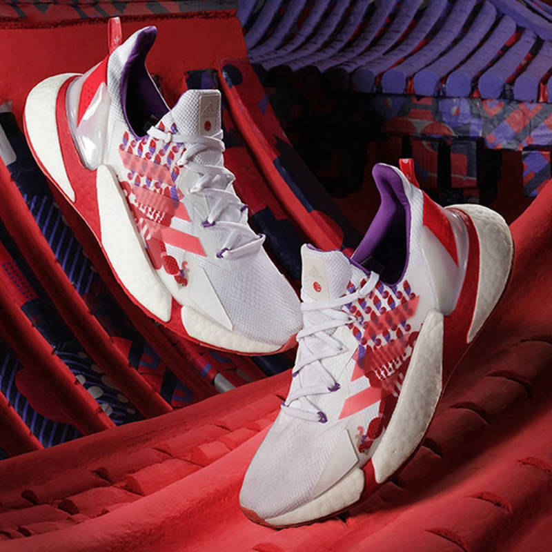 阿迪达斯男鞋女鞋2021春季新款运动鞋cny新年款轻便跑步鞋gz7638