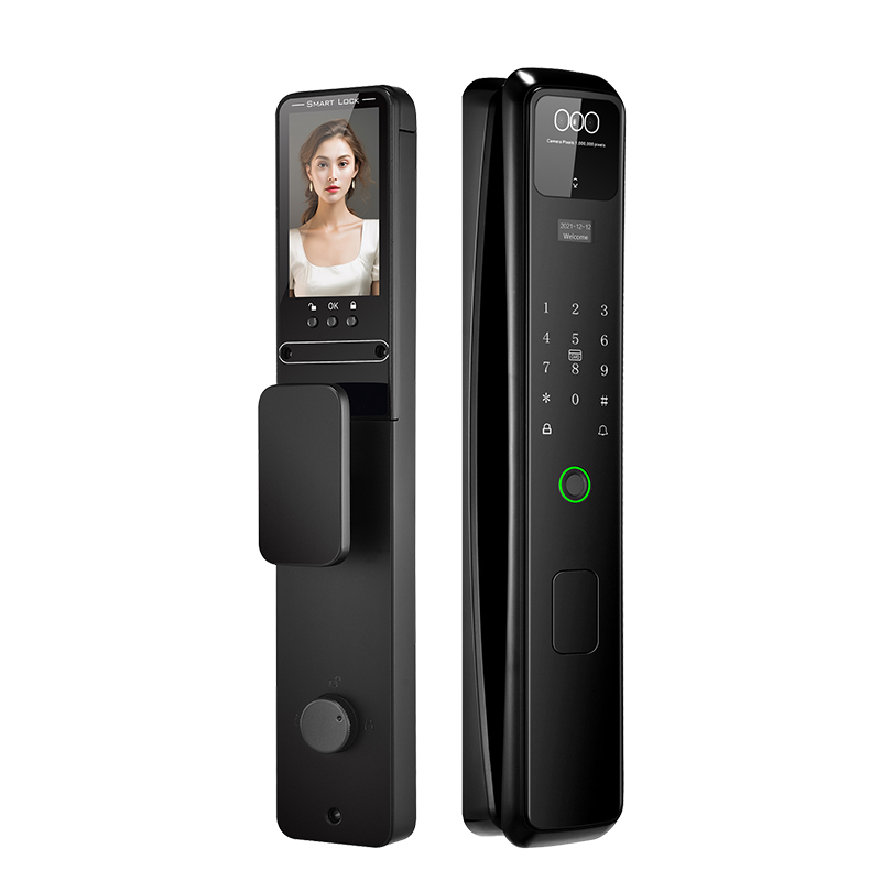 智贝勒HD-11全自动人脸手掌双识别主动对讲蓝牙锁控高清大图