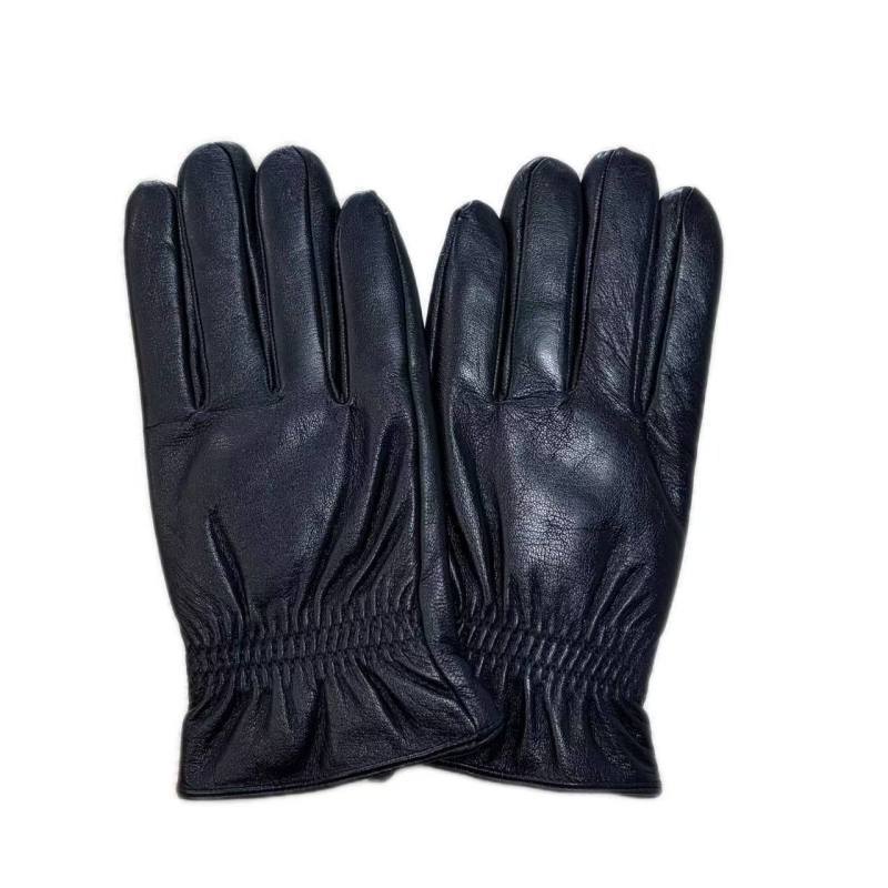 铁冠 黑色防寒C级男款羊皮手套 TGST-64 双