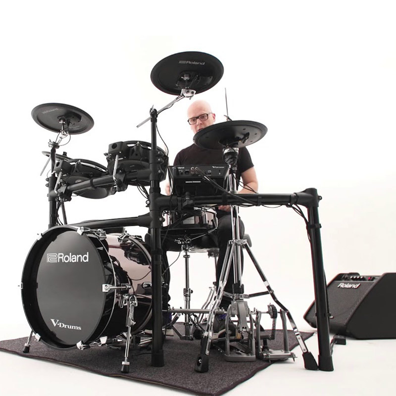 roland罗兰td07kvtd11ktd17kvxtd25kv全网面电子鼓架子鼓