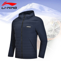 [自营]李宁(LI-NING)男2018年连帽短运动羽绒服AYMN013