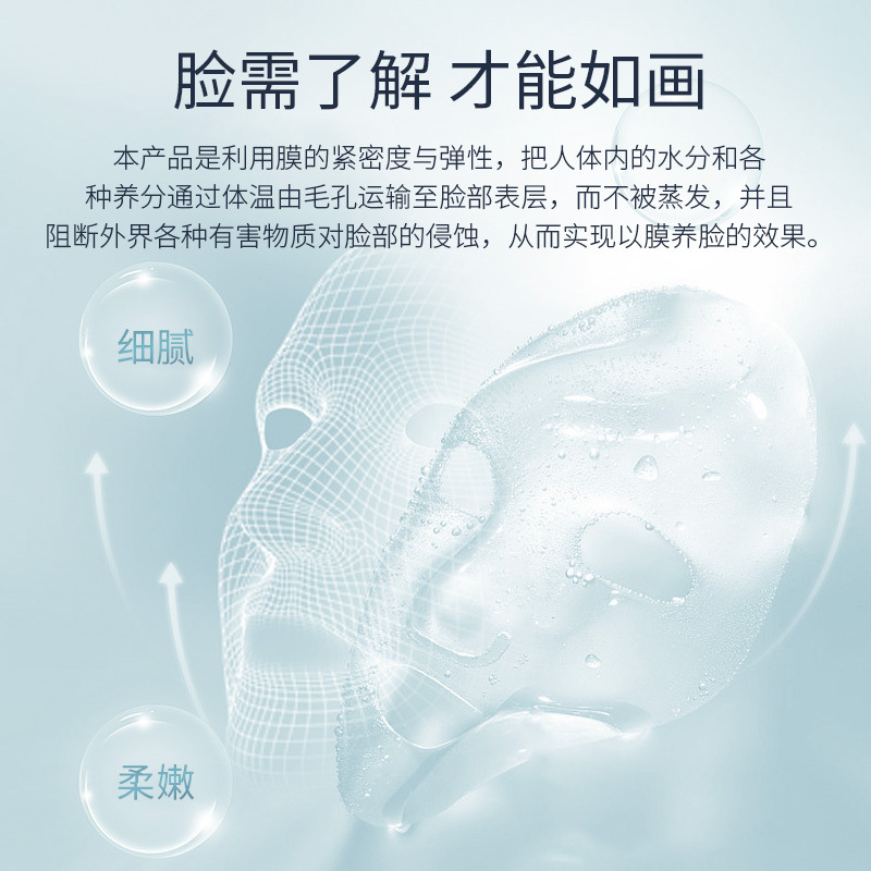 脸中脸 喷敷面膜抗侵锁水喷雾面膜补水清爽细腻喷雾面膜50ml