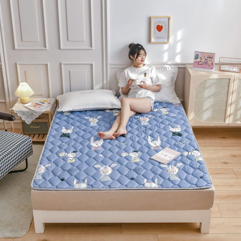 四季可机洗1.5床垫榻榻米防滑垫睡垫床褥子单双人宿舍地垫