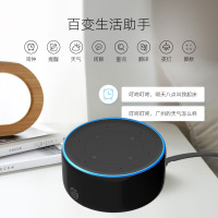 dingdong叮咚mini2智能音箱 科大讯飞AI语音声控 WiFi网络小音响 无线蓝牙音箱 黑色