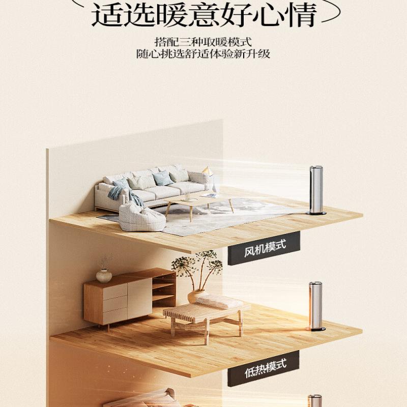 艾优APIYOO立式复古暖风机NF1-RNF1-S(颜色随机)高清大图