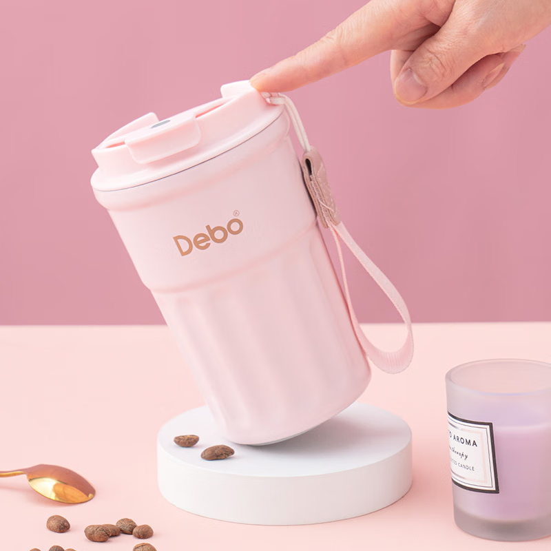 德铂/DEBO DEP-880 圆形 1 粉色 360ml 杯子