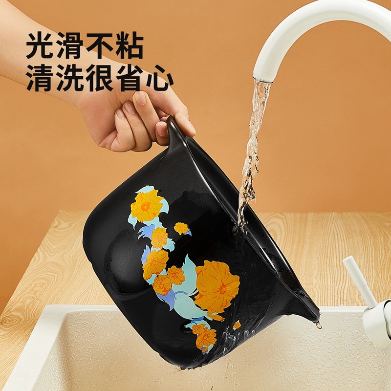 炊大皇(COOKER KING) 砂锅陶瓷煲汤锅3.5L加深养生锅炖汤煎药煮粥 明火使用 TC35MW高清大图