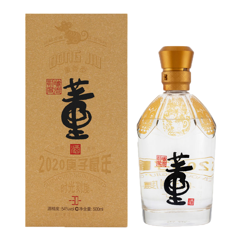 机乐堂(JOYROOM) 董酒时光刻度54度500ml/瓶(2018年)