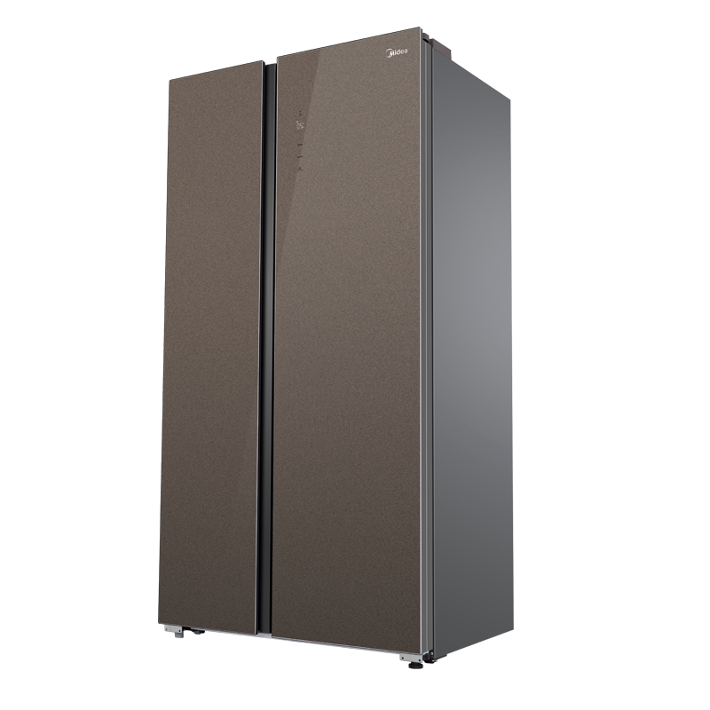 美的冰箱 bcd-543wkgpzm布朗棕-星烁