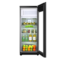 Haier/海尔 DS0157DK 157升冰吧冰箱冷藏冷冻家用酒柜茶叶保鲜侧开门