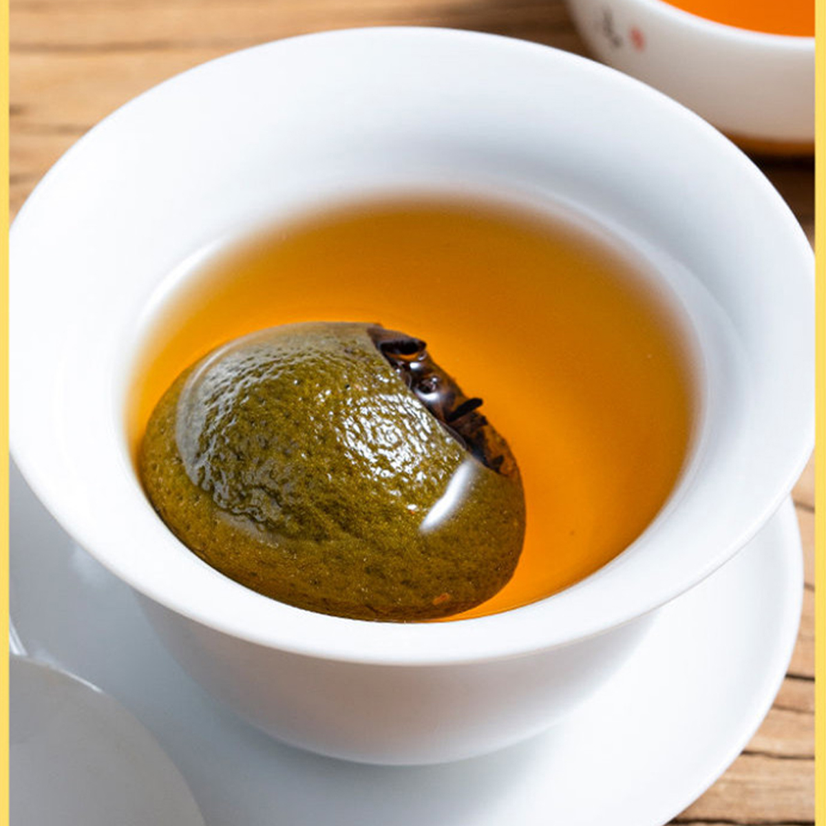源御露新会小青柑陈皮普洱茶云南宫廷普洱熟茶柑普茶小青柑茶袋装125克高清大图