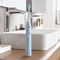 飞利浦(Philips) HX6803/02电动牙刷 净齿呵护型 31000转 充电式 全身水洗成人声波震动牙刷 浅