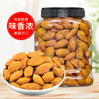 苏宁宜品X序木堂巴旦木150g罐装坚果炒货零食休闲食品坚果零食干果大杏仁开口杏核手剥