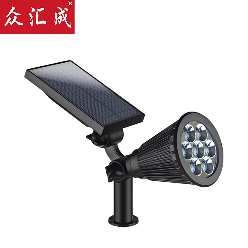 众汇成 太阳能道射灯 白色光 个