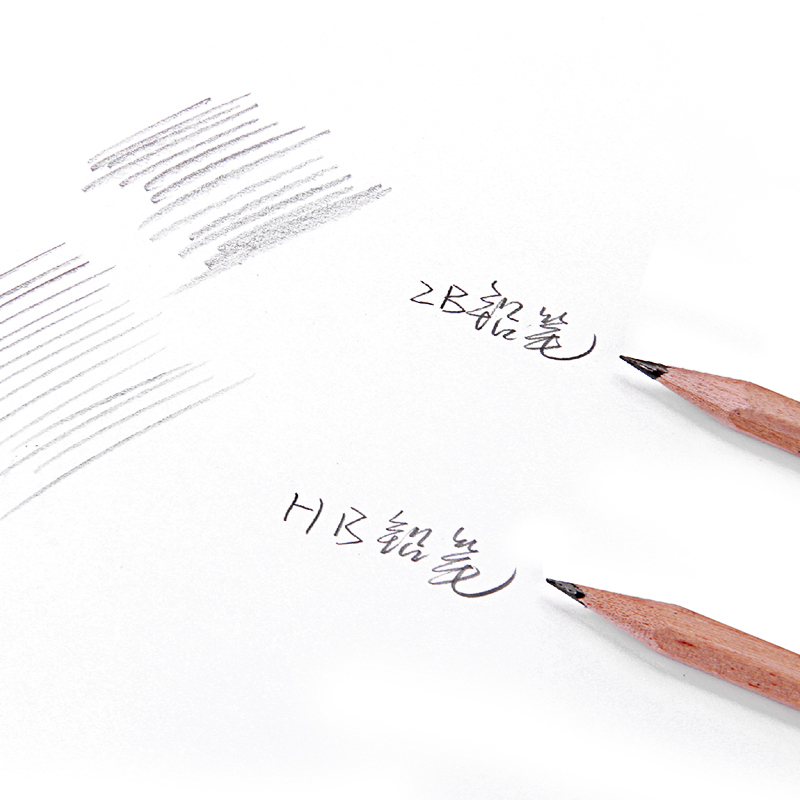 得力deli木世界系列桶装铅笔30支HB原木铅笔六角铅笔安全学生写字铅笔2B单筒