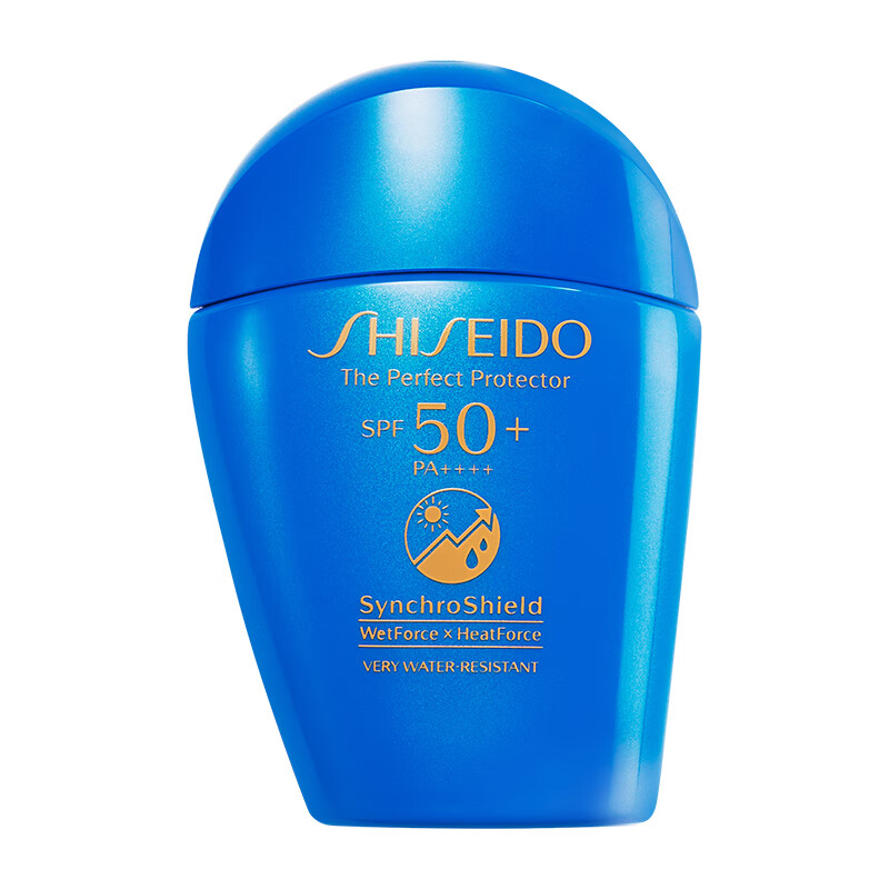 资生堂Shiseido 新艳阳夏臻效水动力防晒乳50ml(蓝胖子防晒)