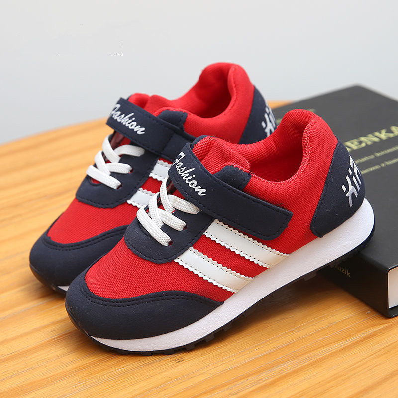 热卖儿童加绒运动鞋2019秋冬新款宝宝鞋休闲女童运动鞋老爹鞋跑步鞋子