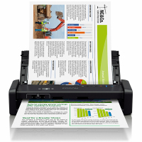 爱普生(EPSON)DS-360W 紧凑型A4馈纸式扫描仪 支持Wifi 电池供电 高速双面