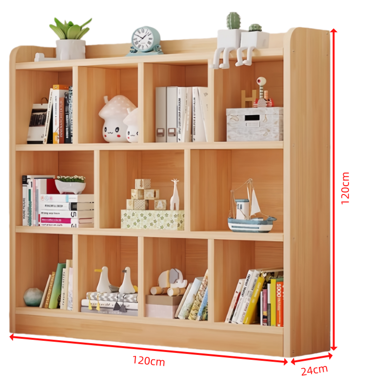 芙首泰三层书架1200*240*1200mm个高清大图