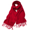 恒源祥纯羊毛红色围巾女冬季本命年加厚年会定制LOGO围脖新年礼物
