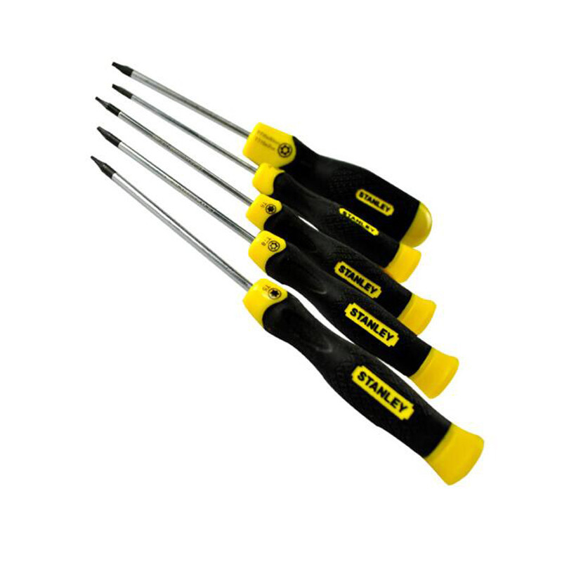 工具库 史丹利Stanley 5件套花形螺丝批 起子65-155-0-23 5件套