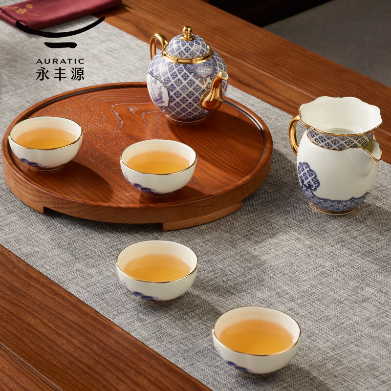永丰源四海升平8头茶具套装高清大图